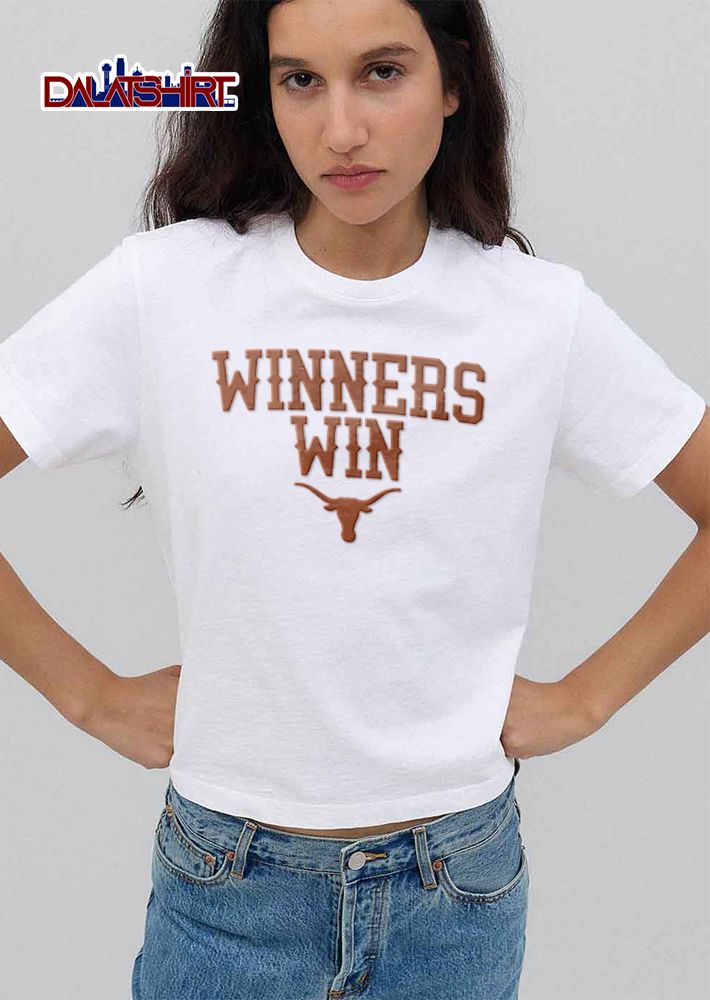 Texas Longhorns NCAA Winners Win Burnt Orange Steer Head Silhouette Logo shirt