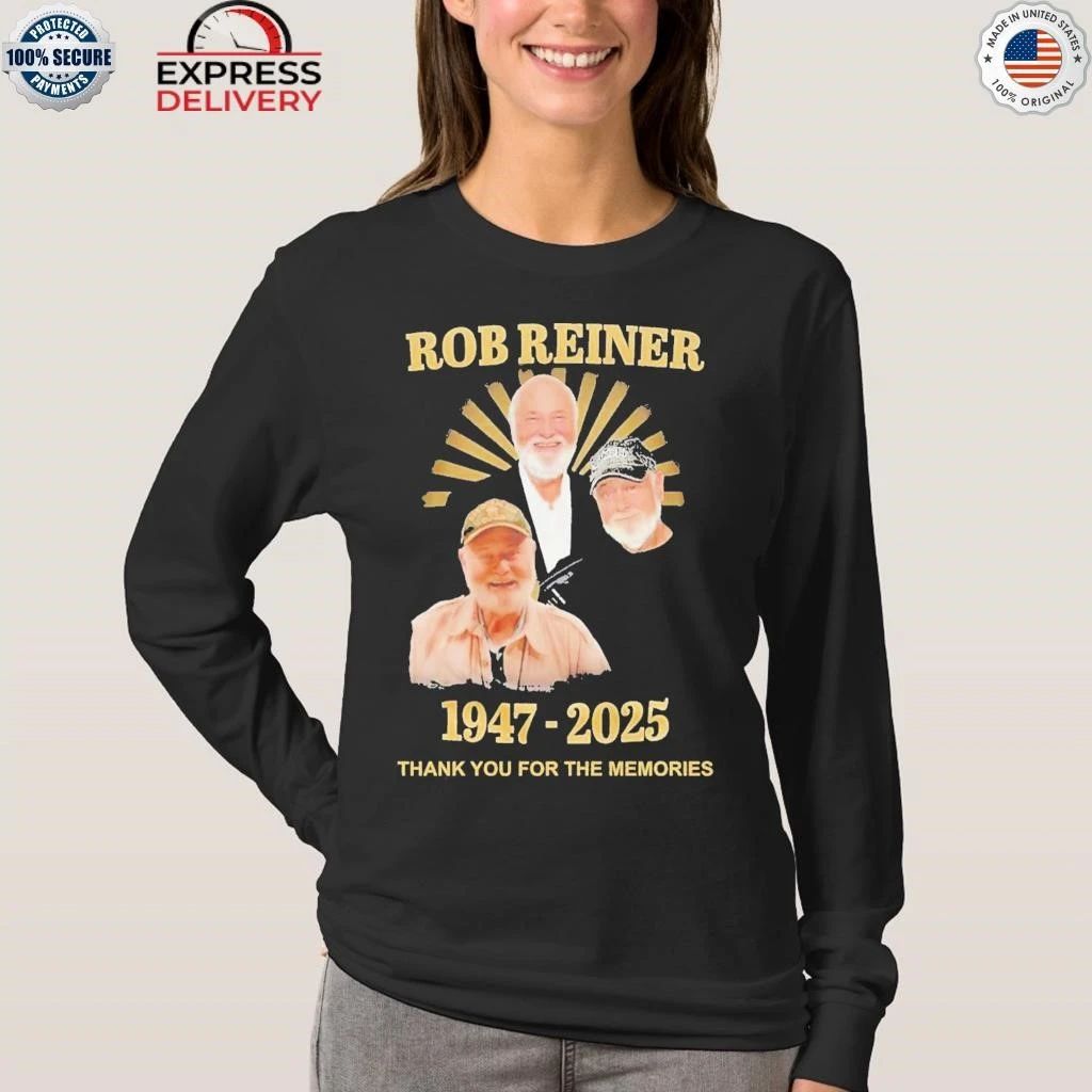 Rob Reiner 1947-2025 Thank You For The Memories Shirt