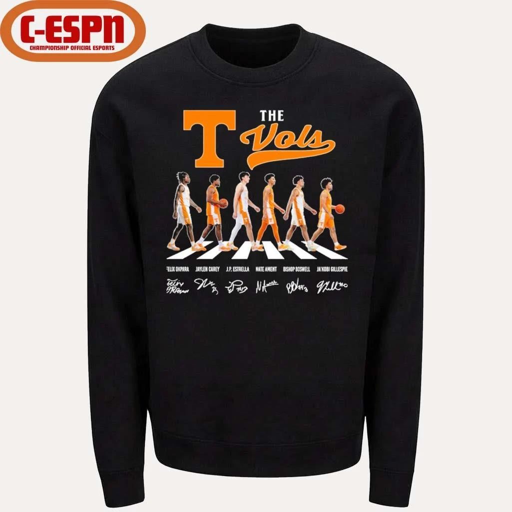 The Tennessee Vols Men’s Basketball Abbey Road Shirt