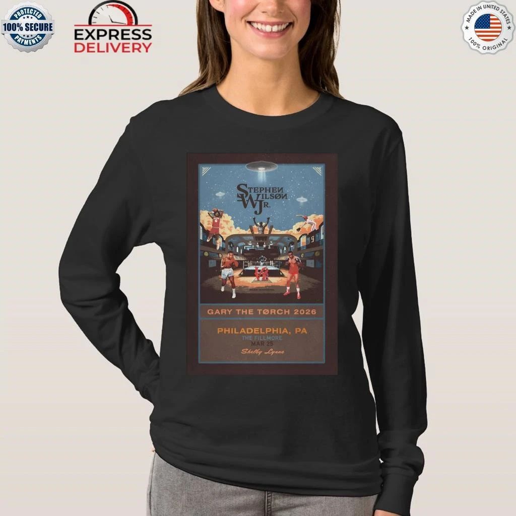 Stephen Wilson JR. In Philadelphia PA On Mar 25 2026 Shirt