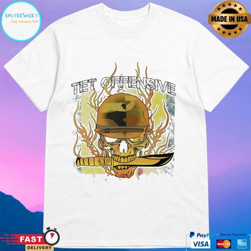 Tet Offensive Skull T-shirt