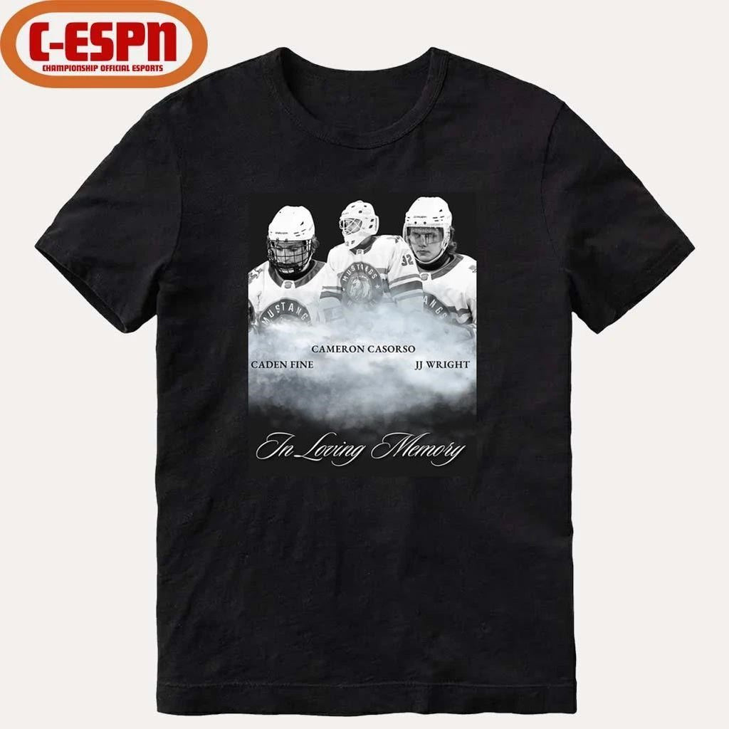 Cameron Casorso, Caden Fine And JJ Wright In Loving Memory Poster Shirt