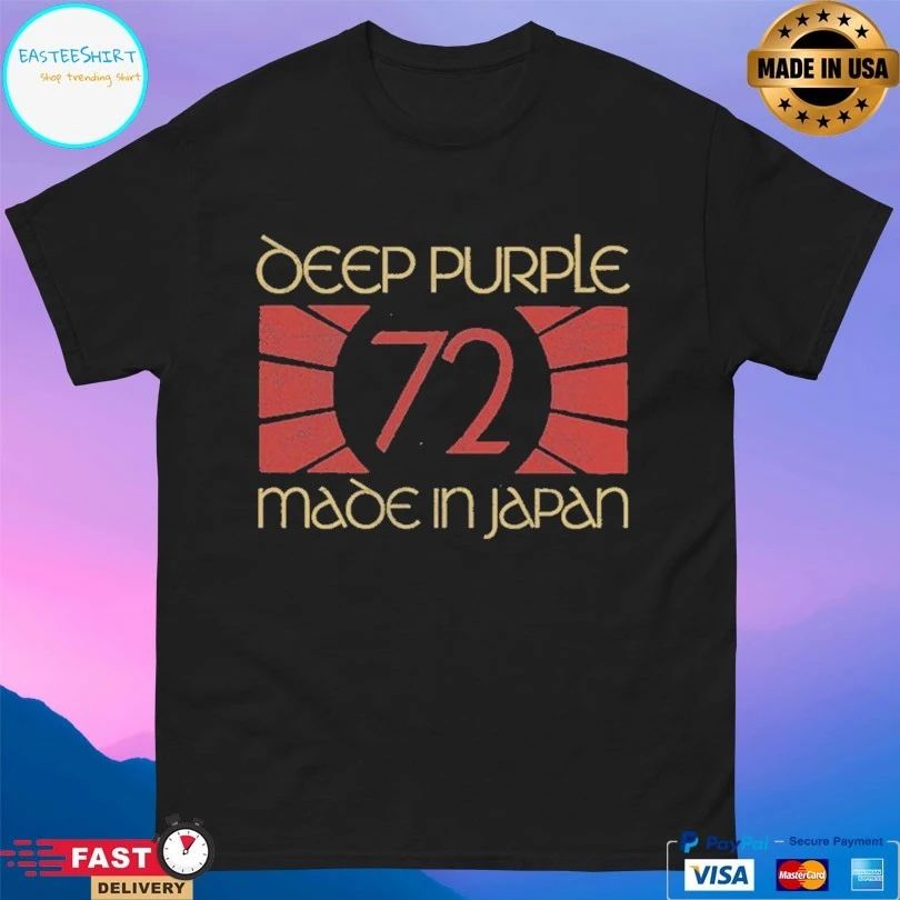 Deep Purple 72 Made In Japan T-shirts