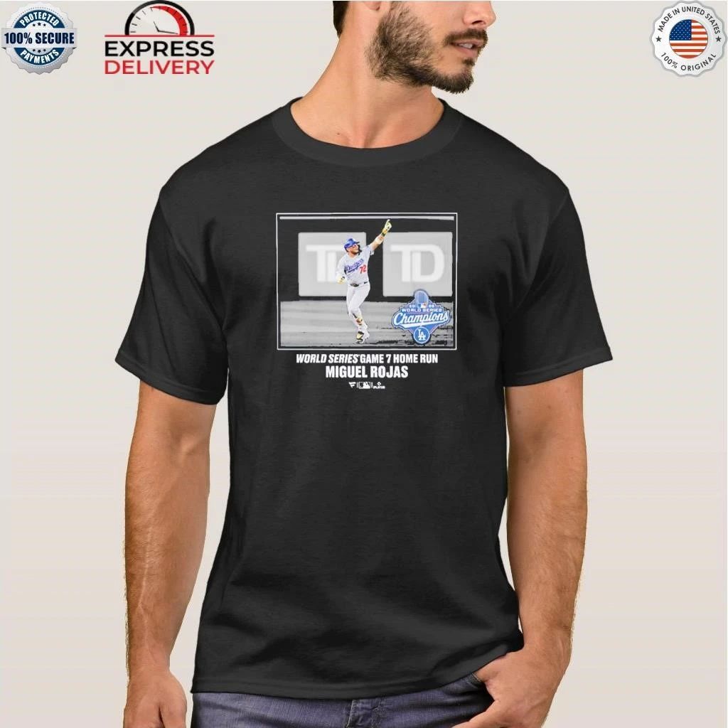 Miguel Rojas Los Angeles Dodgers 2025 World Series Champions Moment Shirt