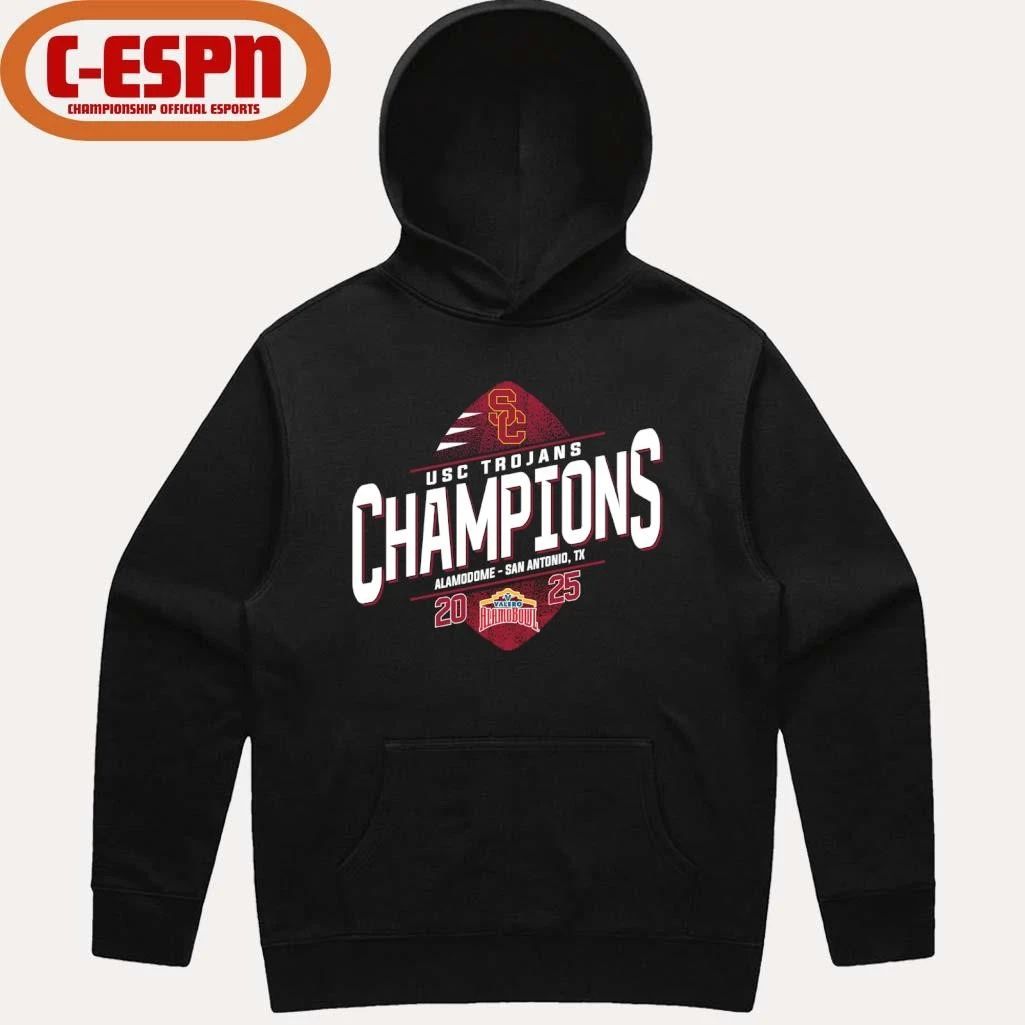 USC Football 2025 Alamo Bowl Champions T-Shirt