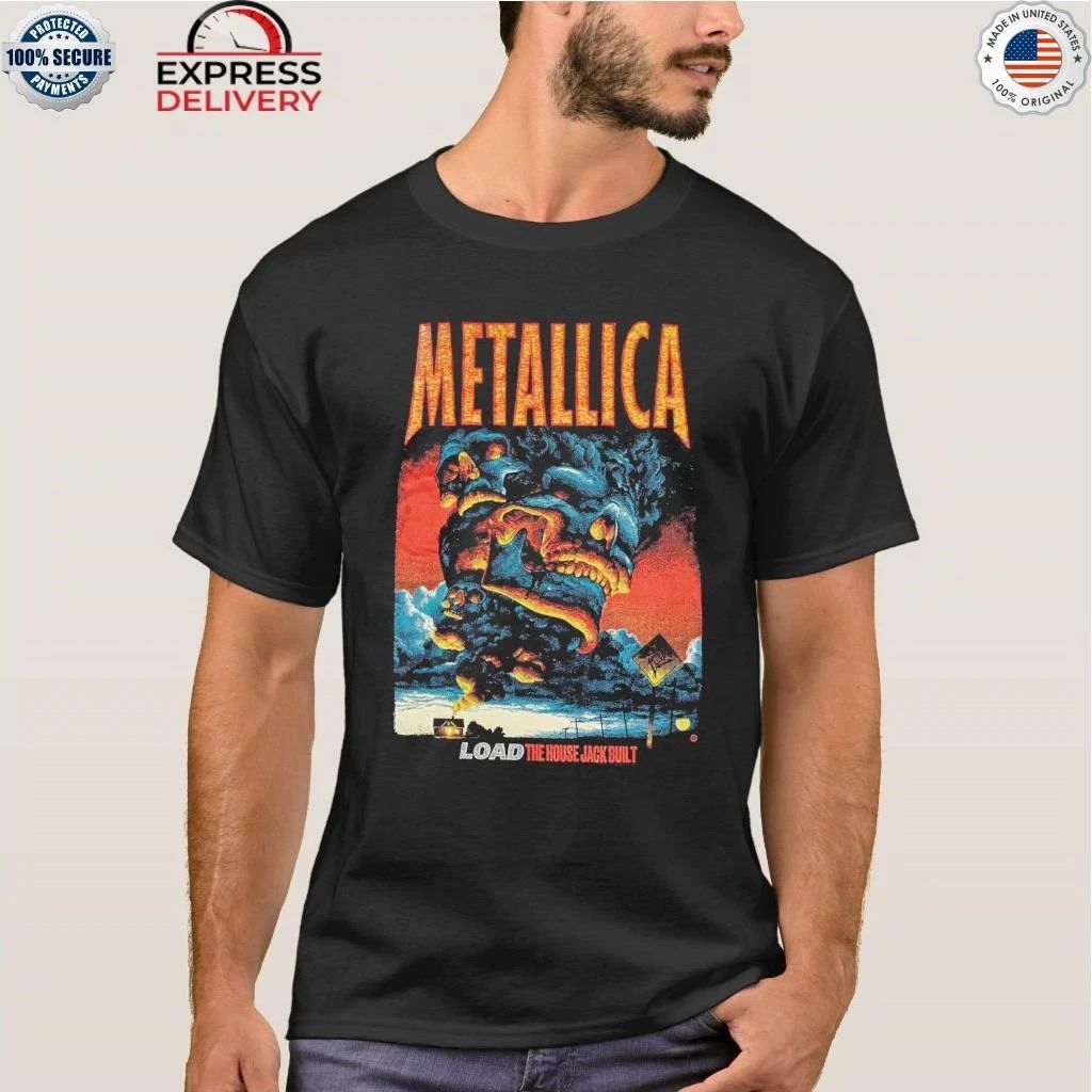 Metallica Load The House Jack Built Art By Max Loeffler Addition Load Series Shirt