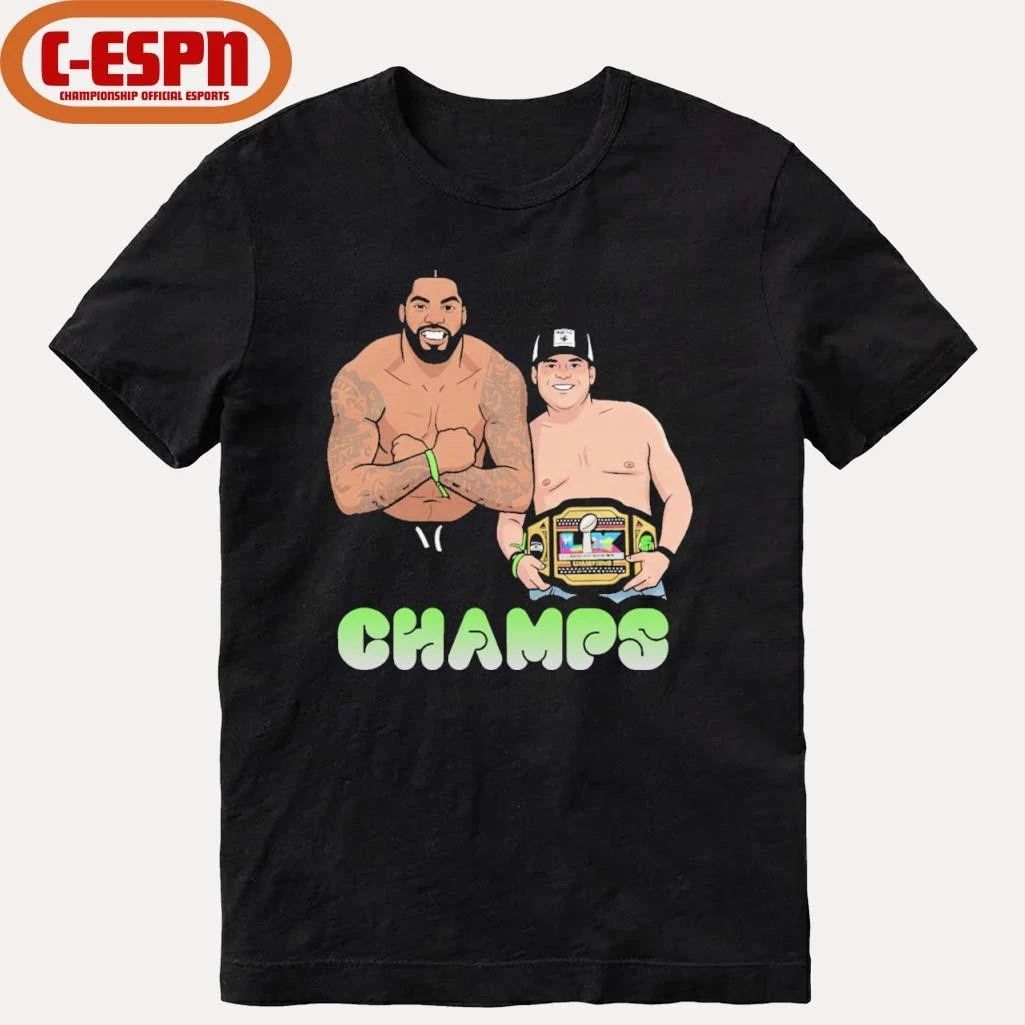 JS & Leo Rock The Seattle Football Champions Belt Shirt