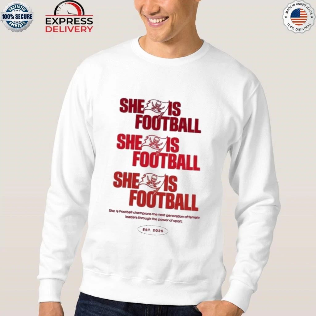 Emeka Egbuka Buccaneers She Is Football Est 2025 Shirt