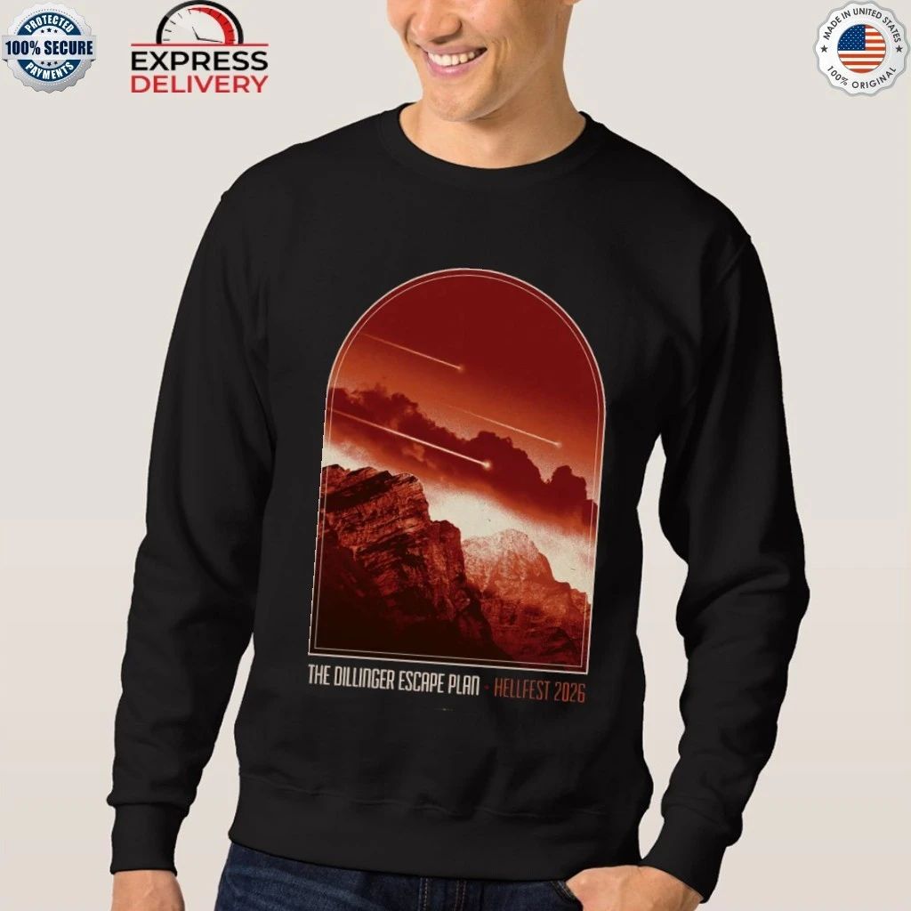 The Dillenger Escape Plan Hellfest 2026 Jun 19 Clisson France Shirt