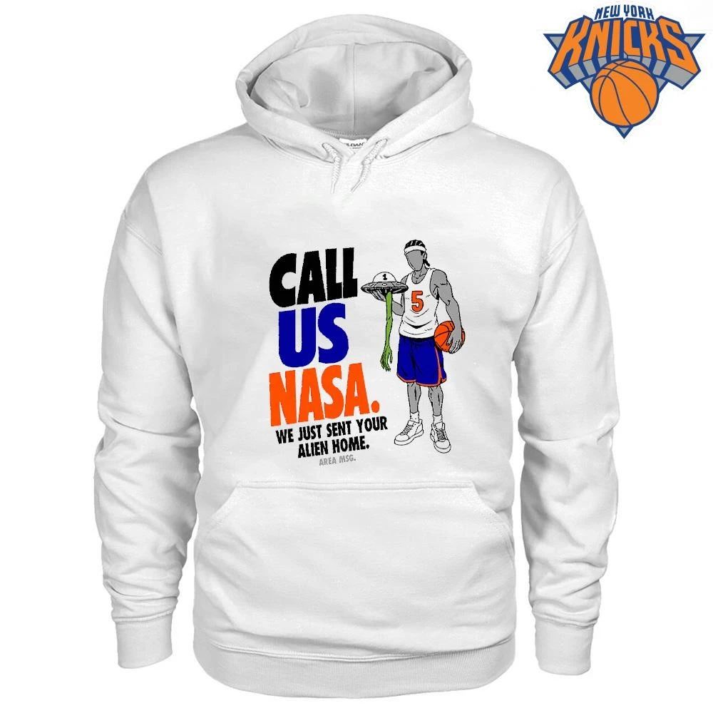 New York Knicks Champions NBA 2026 Immanuel Quickley NASA Alien Custom Meme Shirt