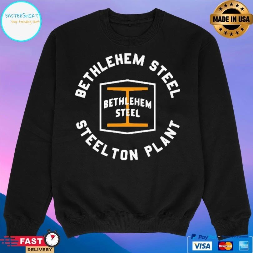 Bethlehem Steel Steelton Plant Logo T-shirts