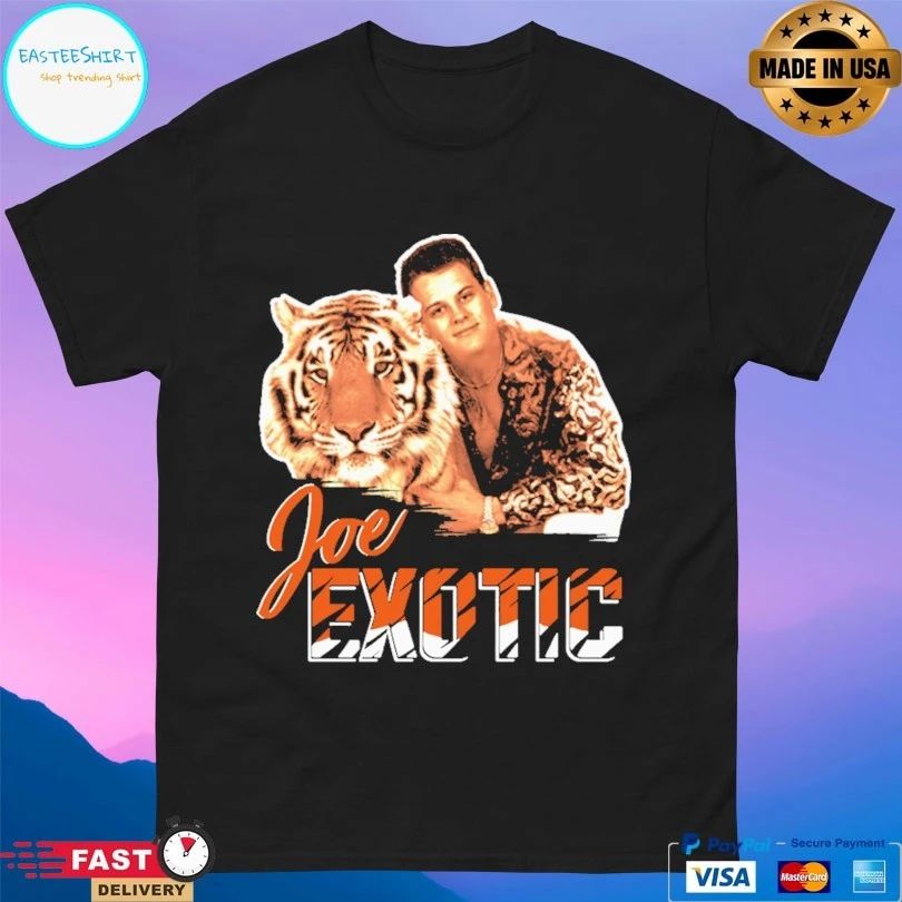 Joe Burrow Joe Exotic Tiger King T-shirt