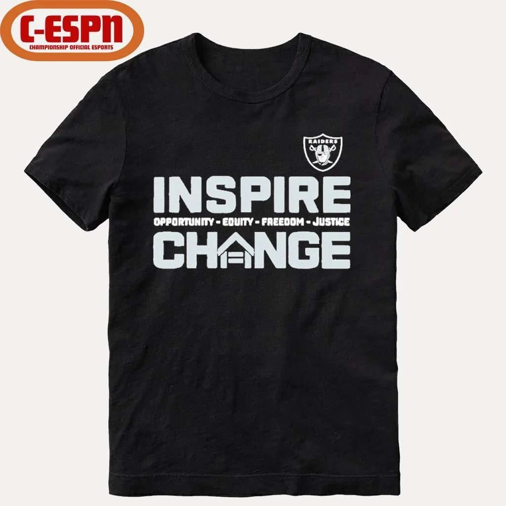 Raiders Pete Carroll Inspire Change Shirt