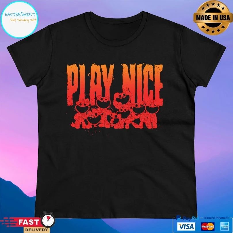 Play Nice Ruined Smiling Critters T-shirts