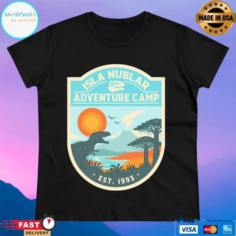 Isla Nublar Adventure Camp Est 1993 T-shirts