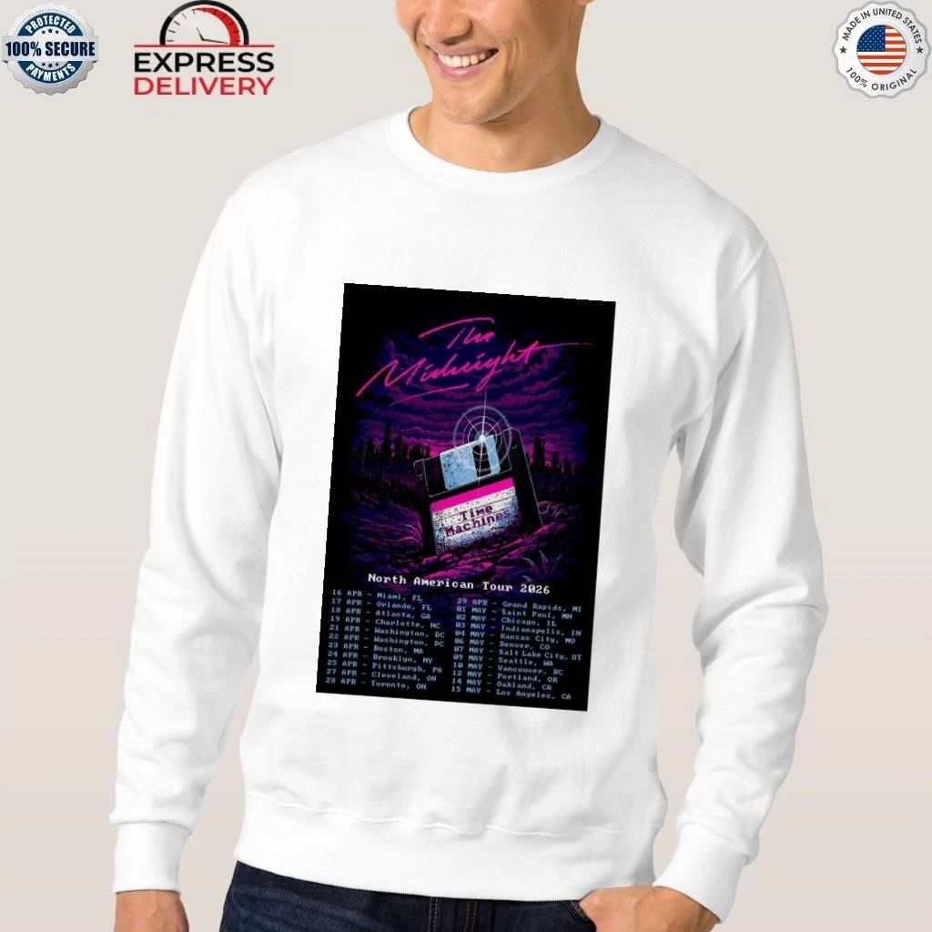 The Midnight North American Tour 2026 Shirt