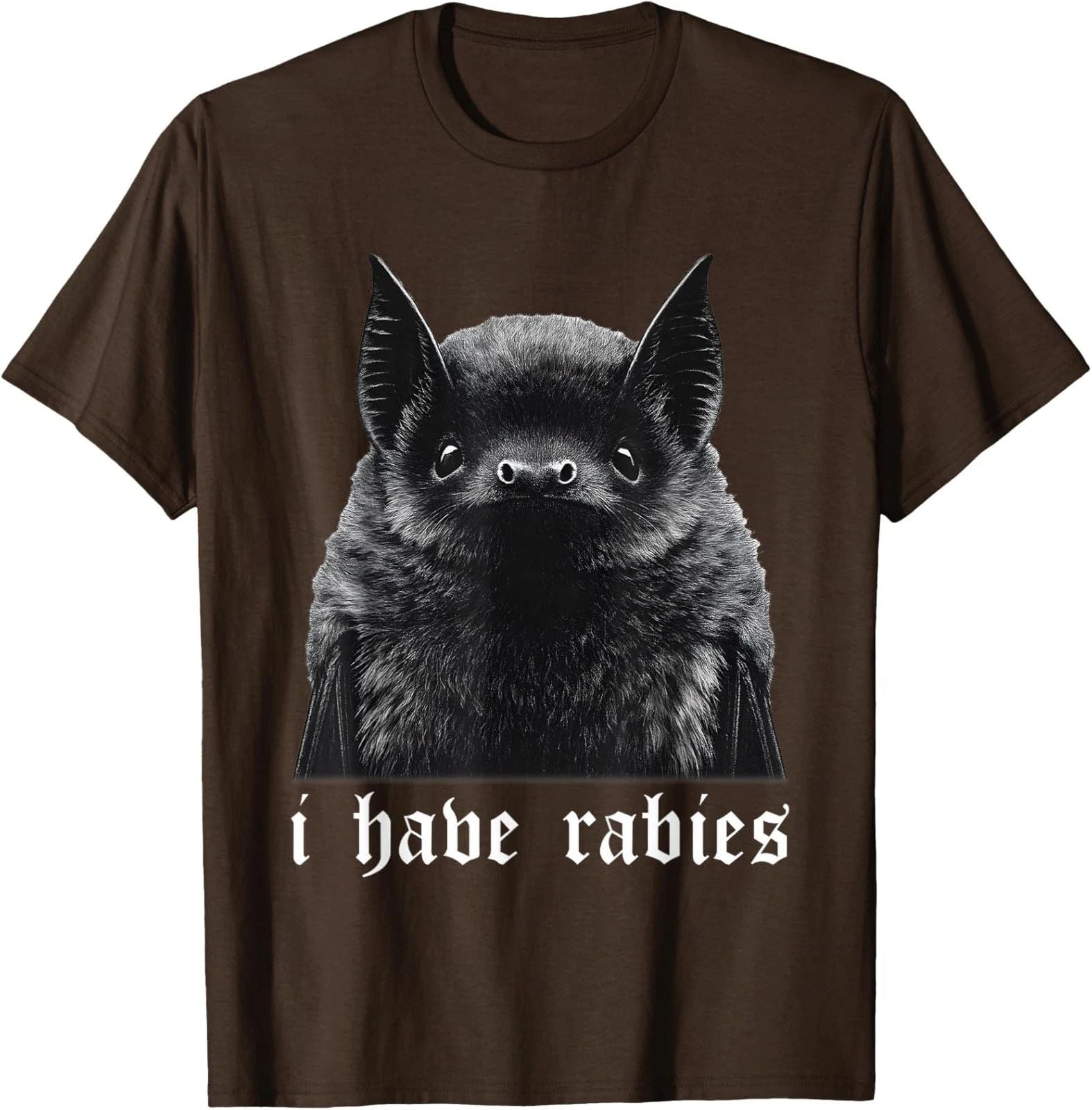 I Have Rabies Bat Vintage Design Funny Rabies Bat Unisex T-Shirt