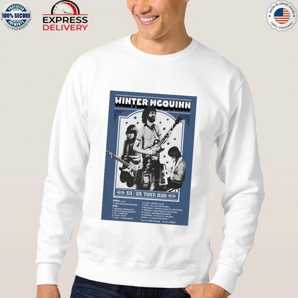 Winter McQuinn 2026 Tour EU-UK Shirt