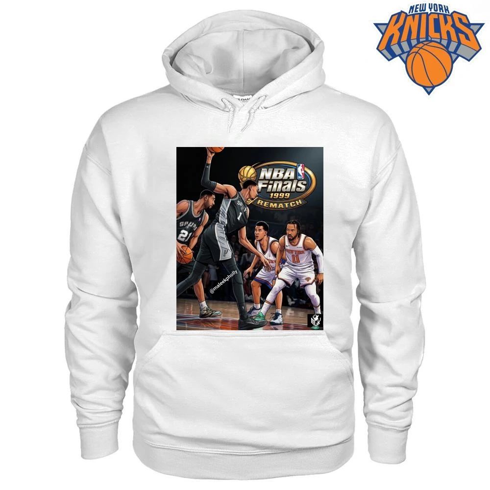 San Antonio Spurs vs New York Knicks 1999 NBA Finals Rematch T Shirt