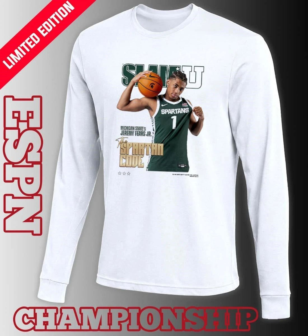 SLAM Jeremy Fears Jr The Spartan Code Shirt