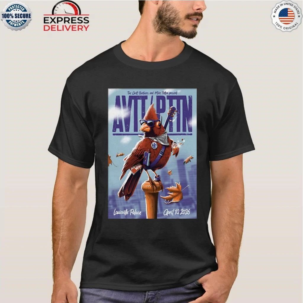 The Avett Brothers Louisville KY On Apr 10 2026 Tour Shirt