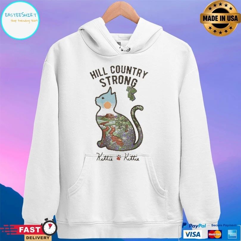Hill Country Strong Kittie T-shirt