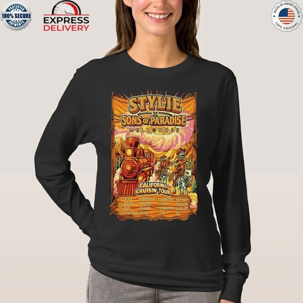Stylie California Cruisin Tour 2026 Shirt