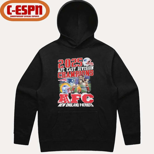 2025 AFC East Division Champions New Pats Mascot Shirt