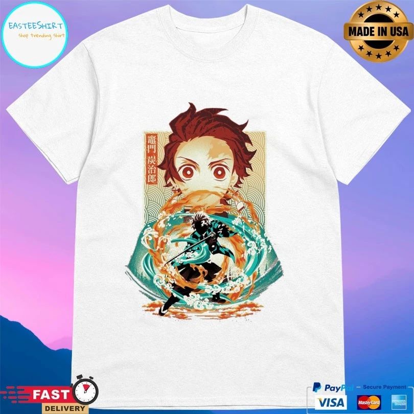 Tanjiro Kamado The Boy Who Carries Two Flames T-shirts