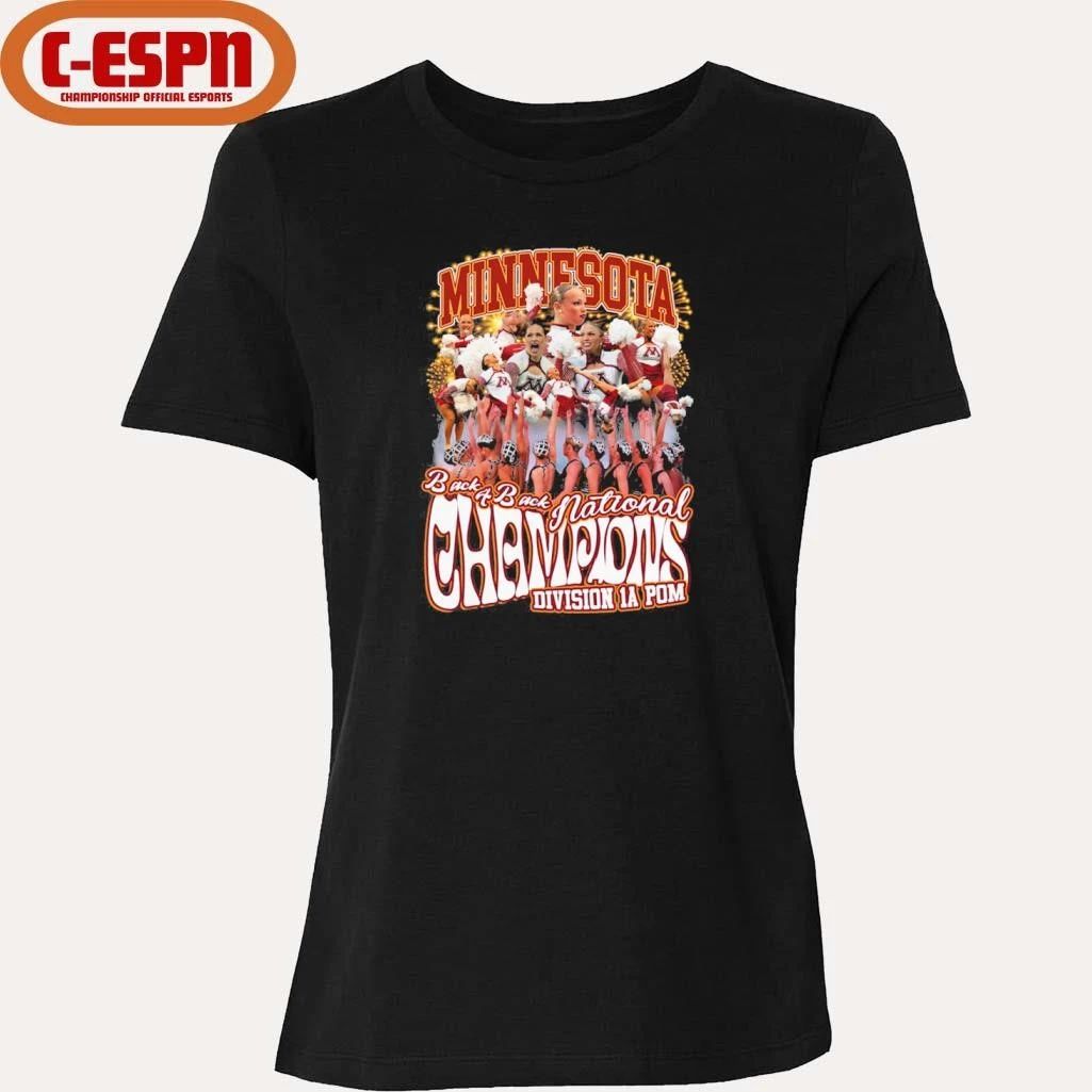 Minnesota Dance Team Back 4 Back Division 1A Pom National Champions Shirt
