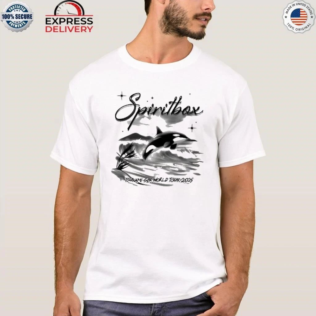 Tsunamisea Airbrush Orca White Shirt