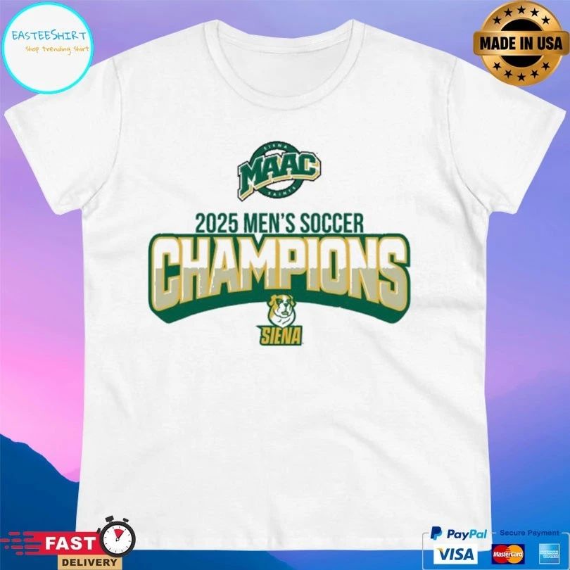 Siena Saints 2025 Men’s Soccer Champions T-shirts