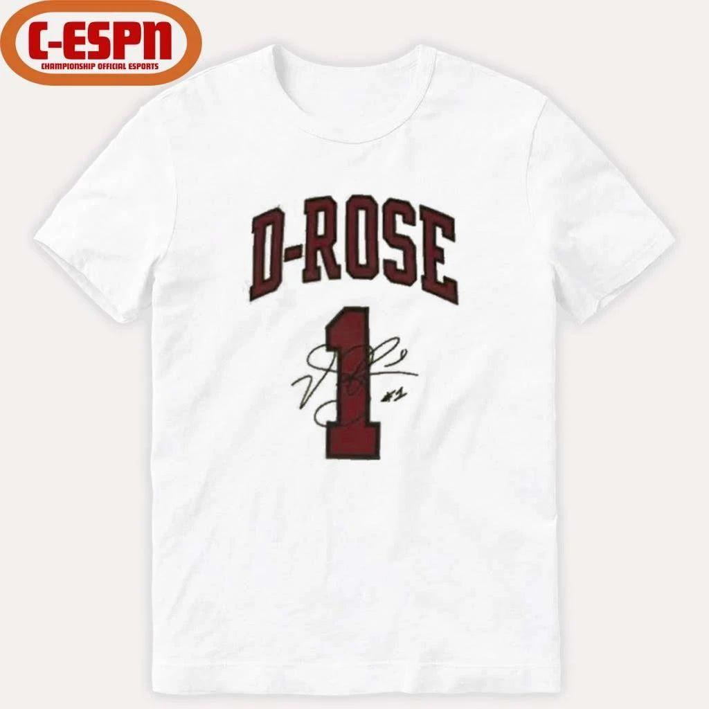 D-Rose 1 Chicago Bulls Derrick Rose Forever Signature T-Shirt