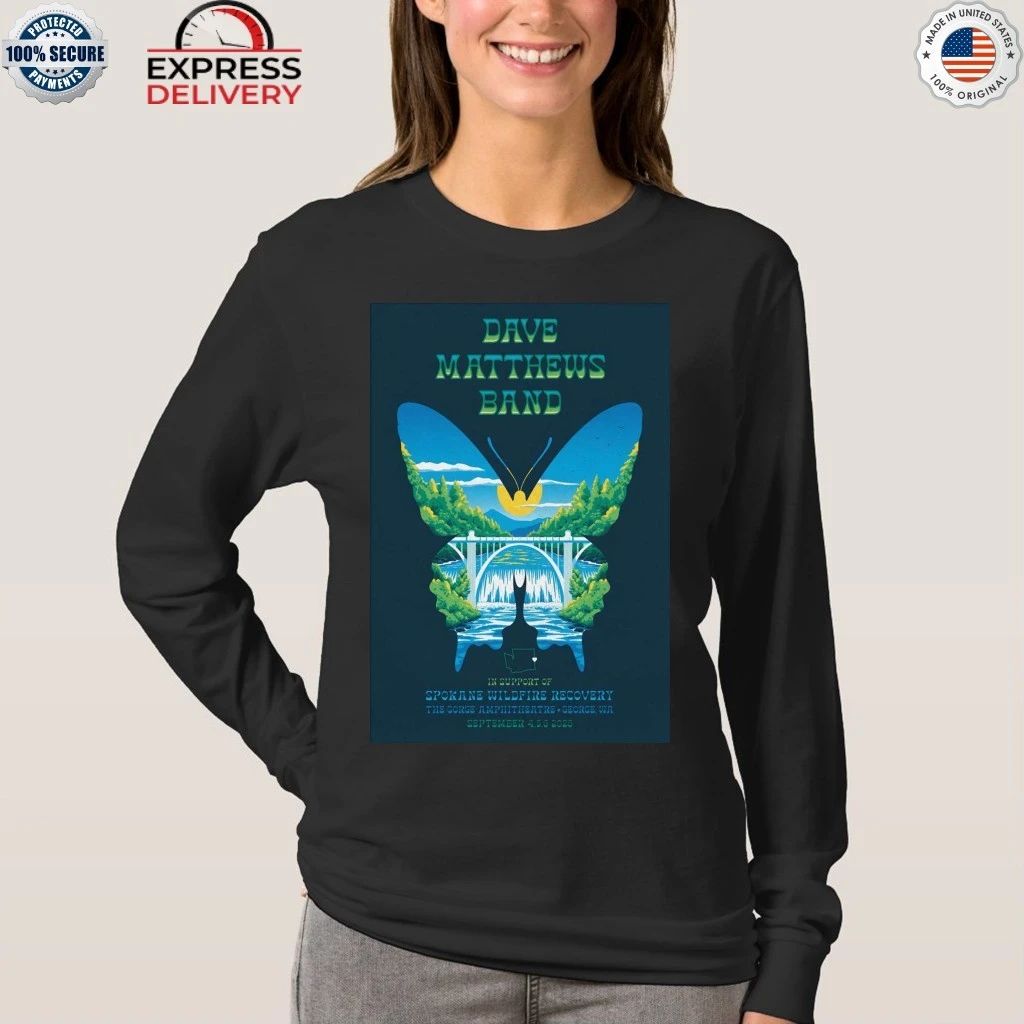 Dave Matthews Band George WA, September 4-6 2026 Shirt