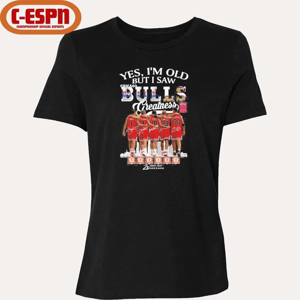 Yes, I’m Old But I Saw Chicago Bulls Greatness Legends Shirt