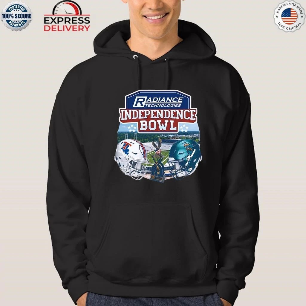 Coastal Carolina Chanticleers Vs Louisiana Tech Bulldogs Matchup On December 30 2025 Radiance Technologies Independence Bowl Shirt