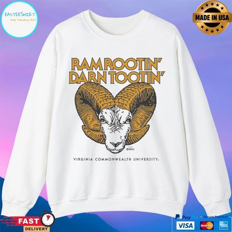 Ram Rootin’ Darn Tootin’ Virginia Commonwealth University T-shirts