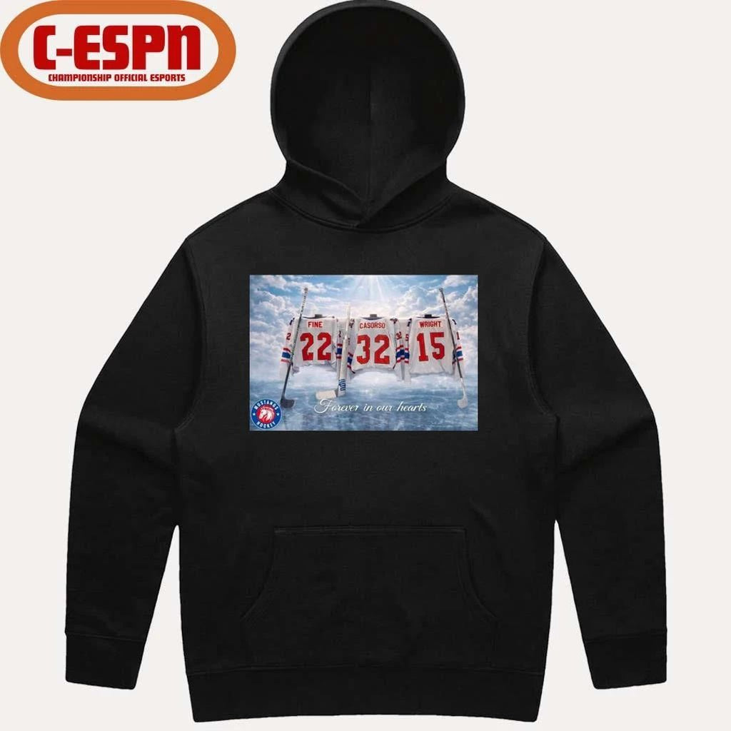Cameron Casorso, Caden Fine And JJ Wright Forever In Our Hearts Shirt