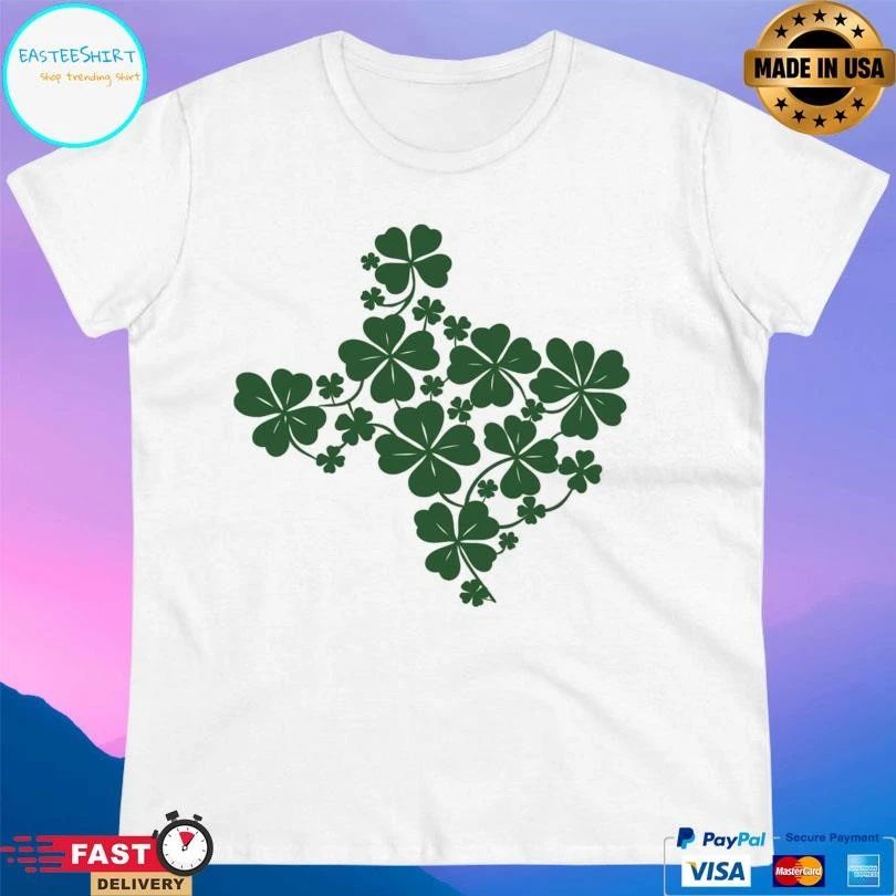 St Patrick’s Day Shamrock Texas T-shirts