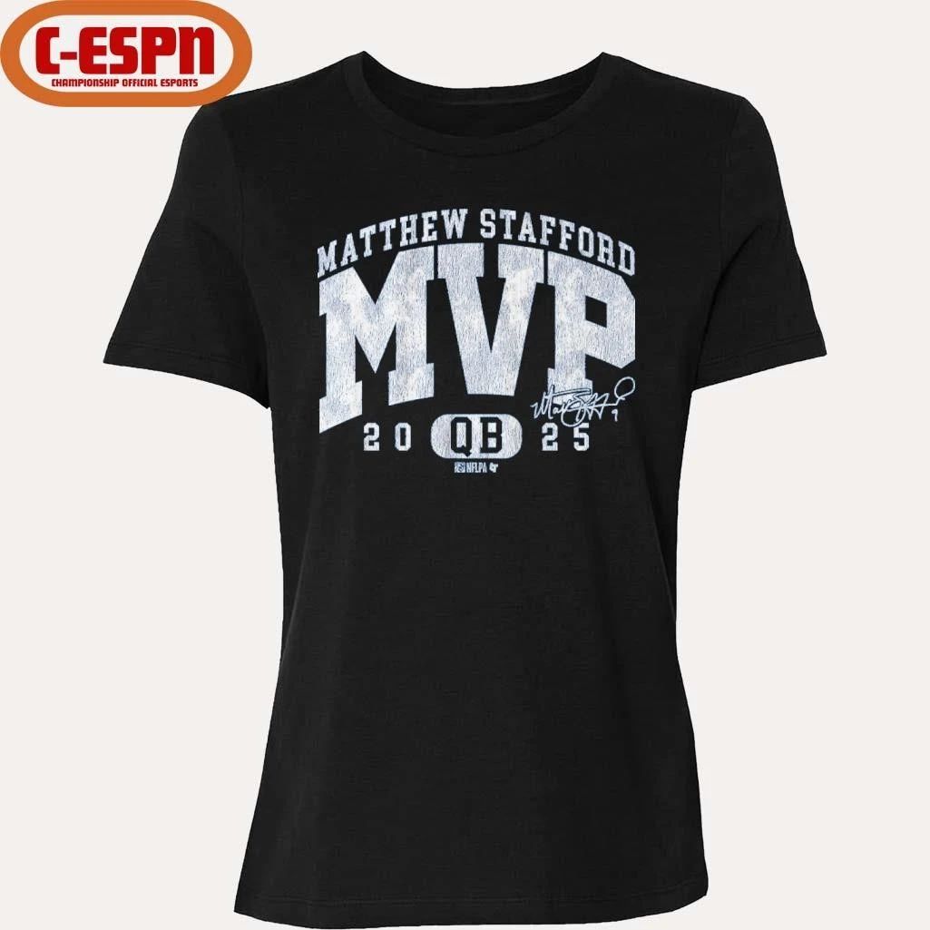 Matthew Stafford 2025 MVP QB T-Shirt