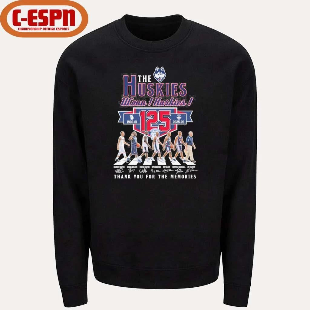 The Uconn Huskies Men’s Basketball Abbey Road Shirt