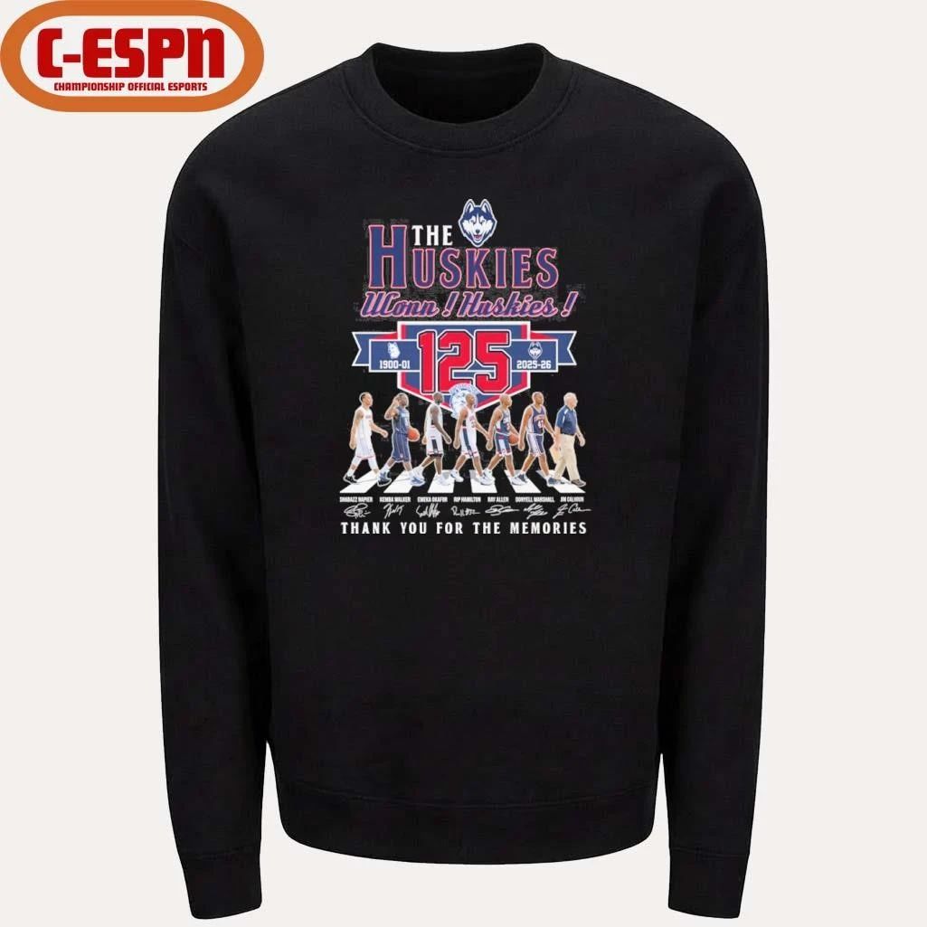 The Uconn Huskies Men’s Basketball Abbey Road Shirt
