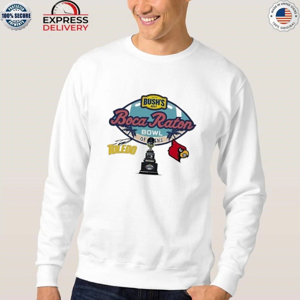 Boca Raton Bowl Toledo Rockets Vs Louisville Cardinals Matchup On December 23 2025 Shirt