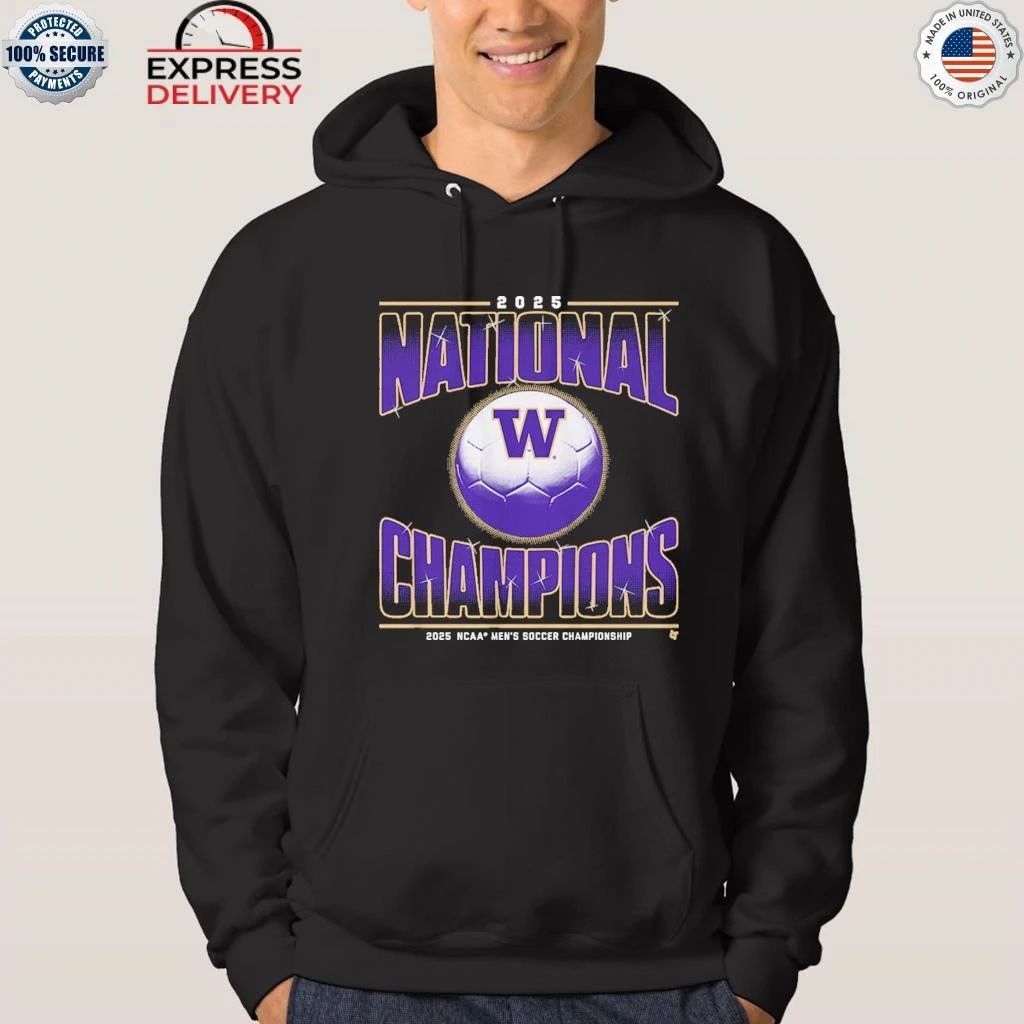 Washington Men’s Soccer 2025 National Champions Shirt
