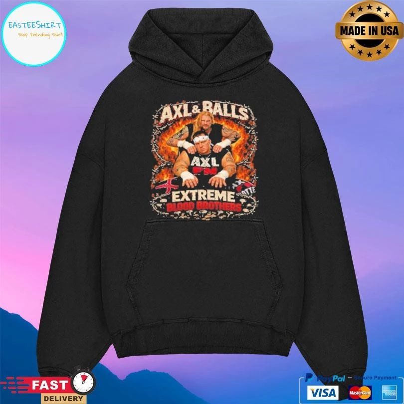Axl And Balls Extreme Blood Brothers T-shirts