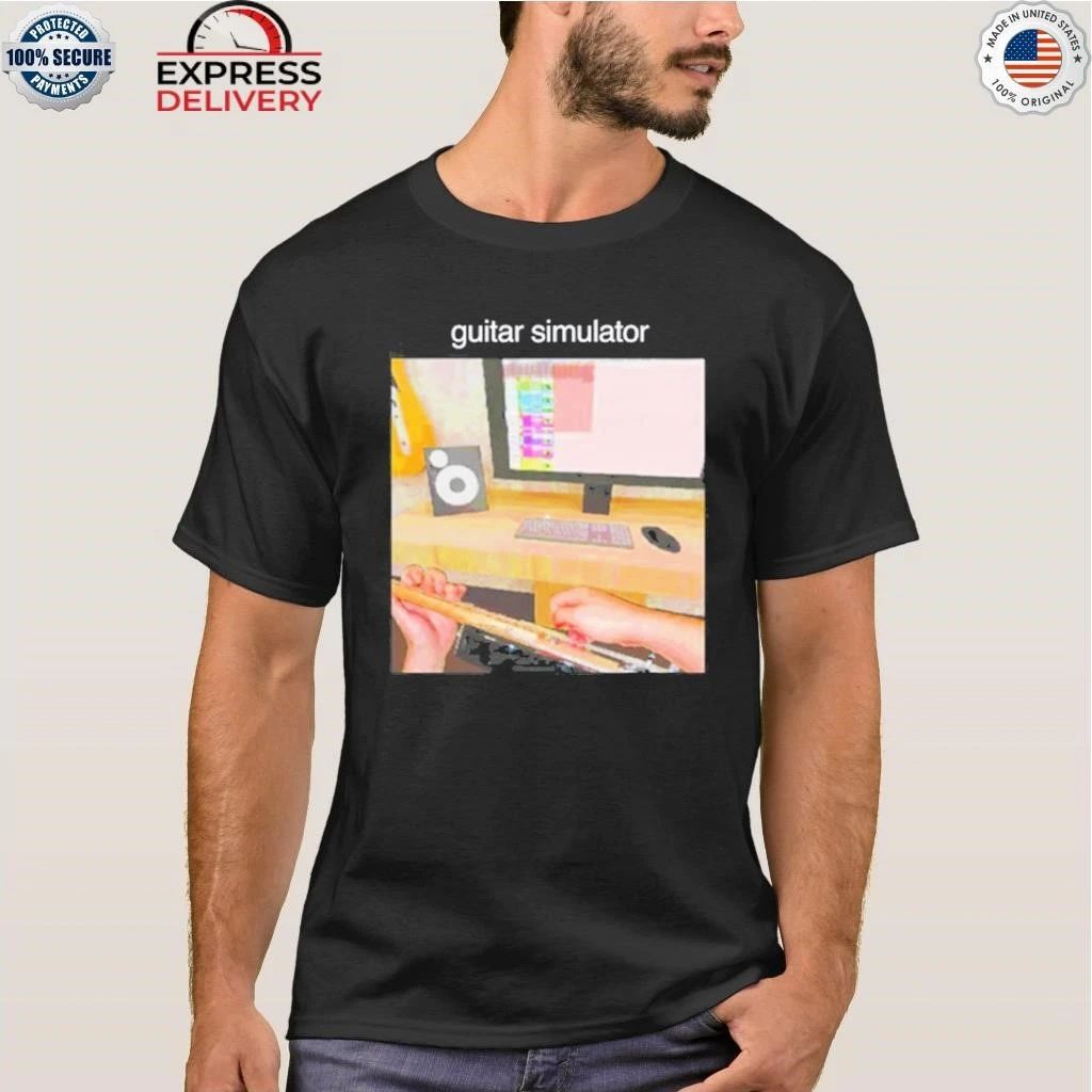 Skull Mug Guitar Simulator Shirt