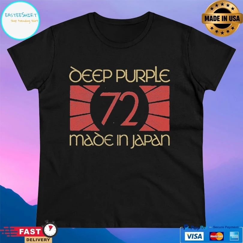 Deep Purple 72 Made In Japan T-shirts