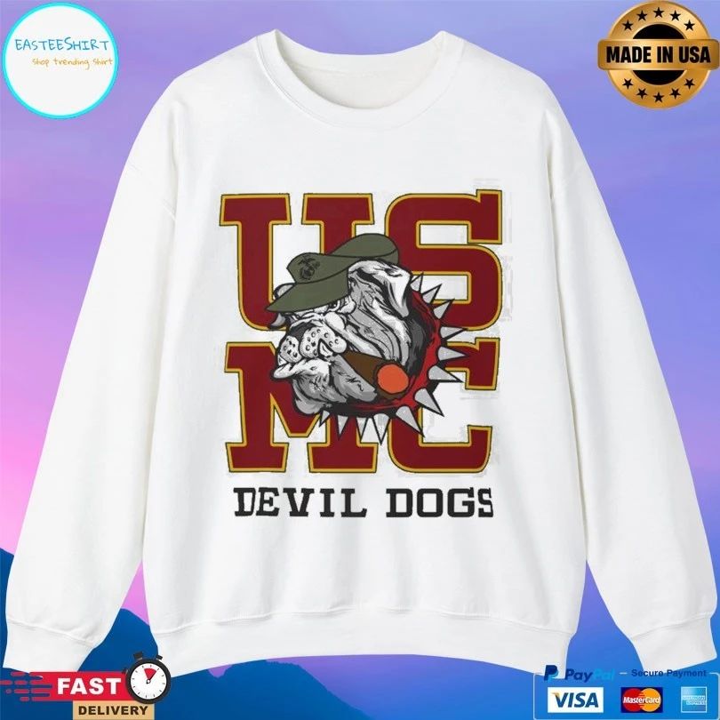 Us Marine Corps Devil Dog T-shirt