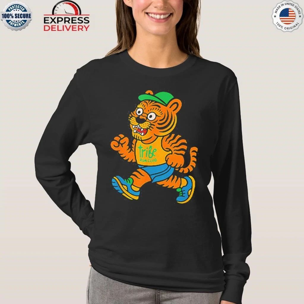 Tribe Coffee Run Club Tiger Shirt
