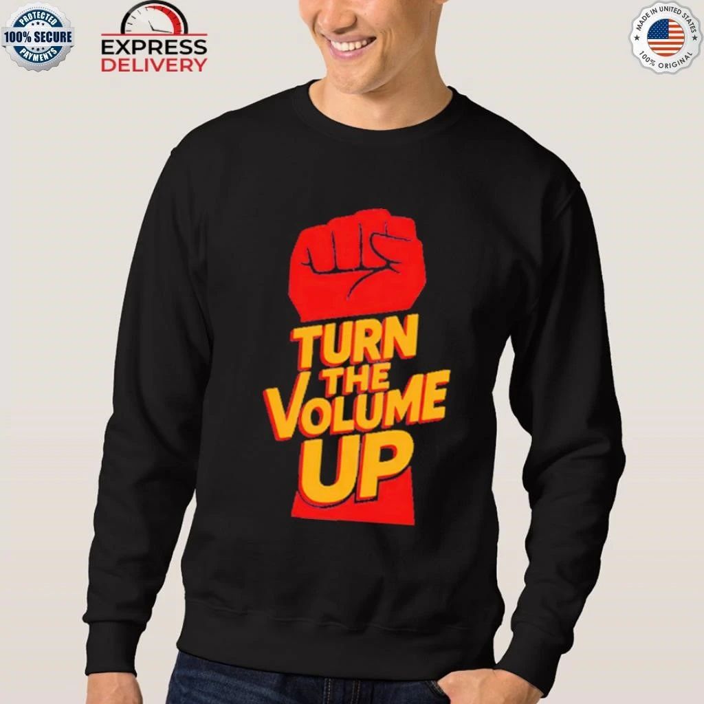 Turn The Volume Up Zohran Mamdani Shirt